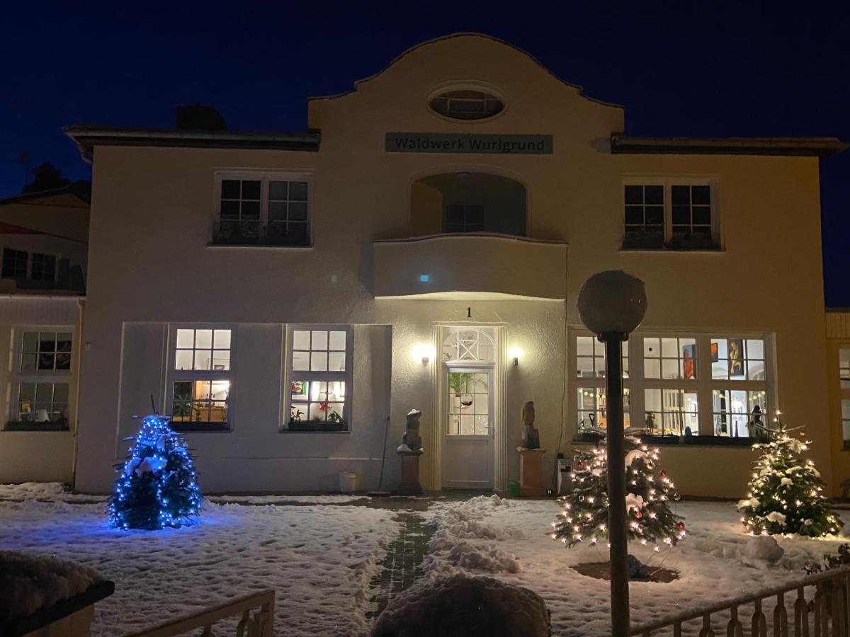 Waldwerk Wurlgrund Lychen Aparthotel Exterior foto